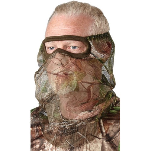HS FACEMASK 3/4 MESH REALTREE