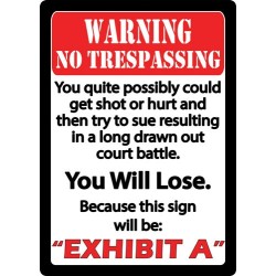 RIVERS EDGE EMBOSSED SIGN