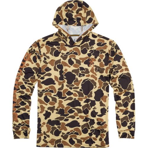 BROWNING HOODED L-SLEEVE TECH