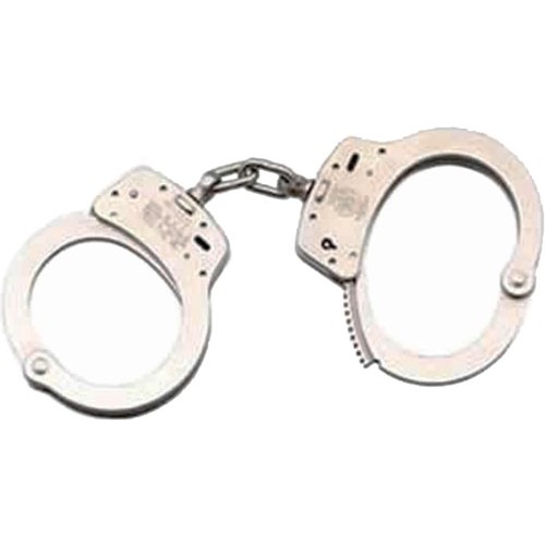 S&W HANDCUFFS MODEL 100 NICKEL