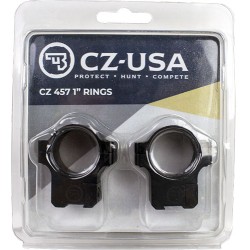 CZ 457 1" ALUMINUM SCOPE RINGS