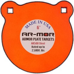 AR-MOR 6" AR500 STEEL GONG