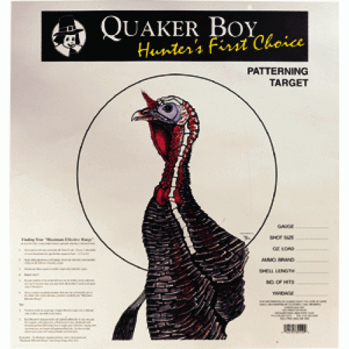 QUAKER BOY PAPER TARGET TURKEY