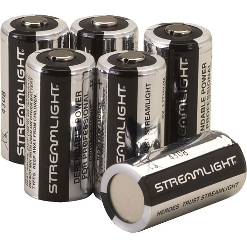 STREAMLIGHT CR123A BATTERIES