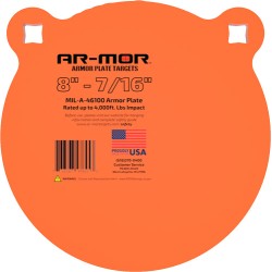 AR-MOR 8" MIL46100 STEEL GONG