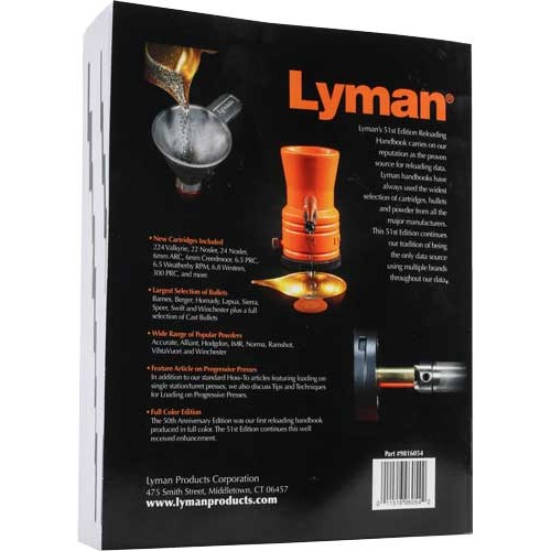 LYMAN 51ST RELOADING HANDBOOK