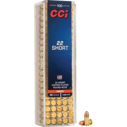 CCI 22 SHORT 29GR PLATED RN