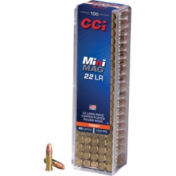 CCI MINI-MAG 22LR 40GR LEAD-RN