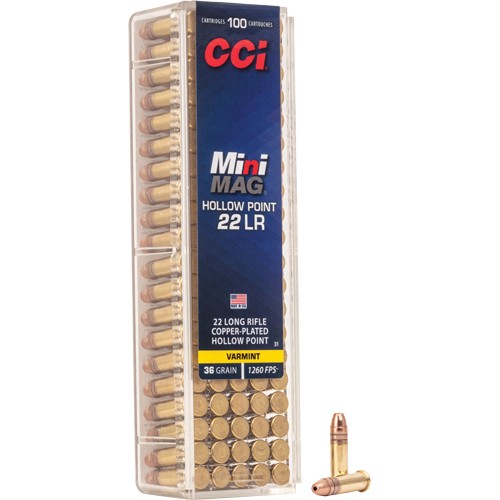 CCI MINI-MAG 22LR 36GR LEAD-HP