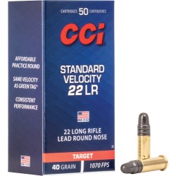 CCI STANDARD 22LR 40GR LEAD-RN