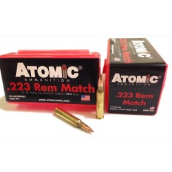 ATOMIC 223 REM 77GR MATCH BTHP
