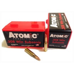 ATOMIC 308 WIN 175GR SUBSONIC