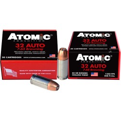 ATOMIC 32 ACP +P 60GR JHP