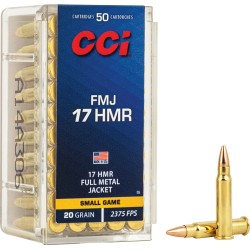 CCI 17HMR 20GR FMJ 2375FPS