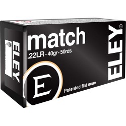 ELEY MATCH 22LR 40GR EPS