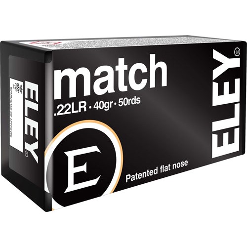 ELEY MATCH 22LR 40GR EPS
