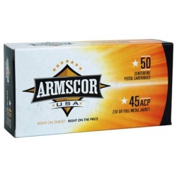 ARMSCOR 45 ACP 230GR FMJ