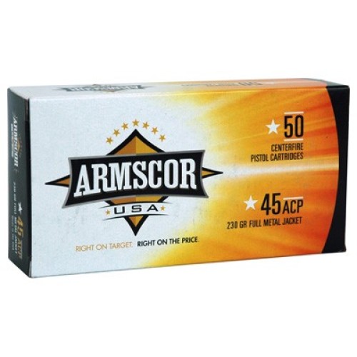 ARMSCOR 45 ACP 230GR FMJ