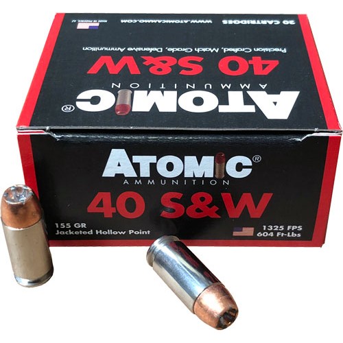 ATOMIC 40 SW 155GR BONDED JHP