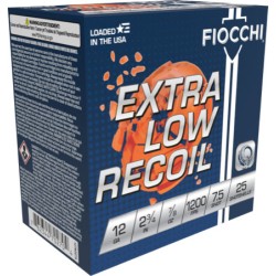 FIOCCHI LOW RECOIL 12GA 2.75"