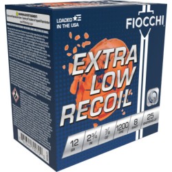 FIOCCHI LOW RECOIL 12GA 2.75"