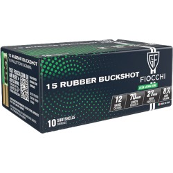 FIOCCHI RUBBER BUCK 12GA 2.75"