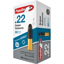 AGUILA SNIPER SUBSONIC 22LR