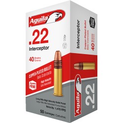 AGUILA INTERCEPTOR 22LR 40GR
