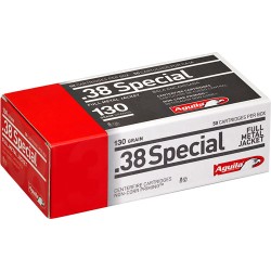 AGUILA 38 SPECIAL 130GR FMJ-RN