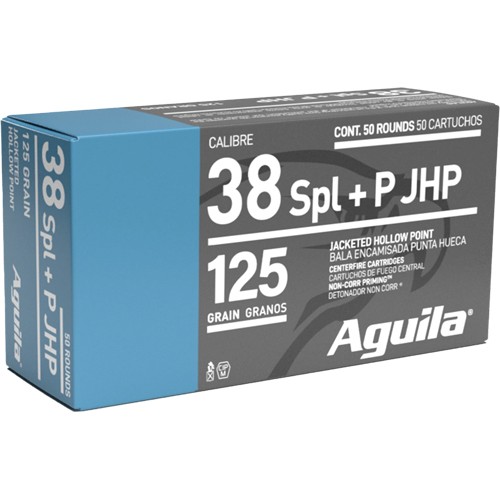 AGUILA 38 SPECIAL 125GR JHP