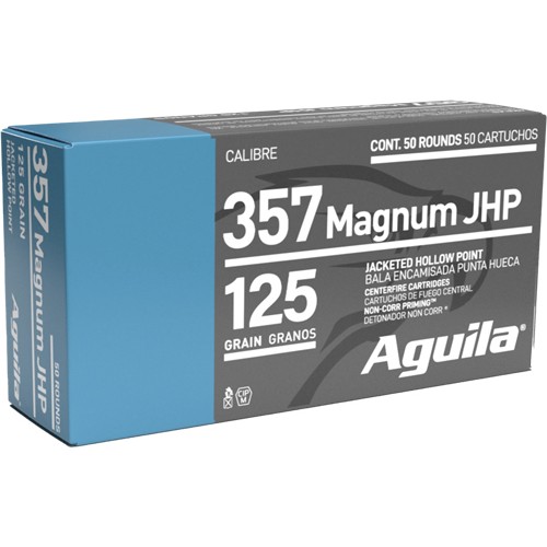 AGUILA 357 MAG 125GR JHP