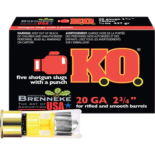 BRENNEKE USA KO 20GA 2.75"