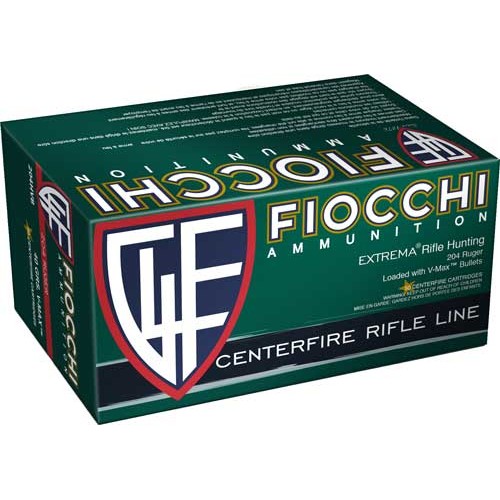 FIOCCHI 204 RUGER 40GR V-MAX