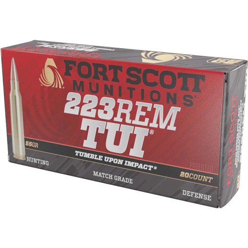 FORT SCOTT 223 REM 55GR TUI