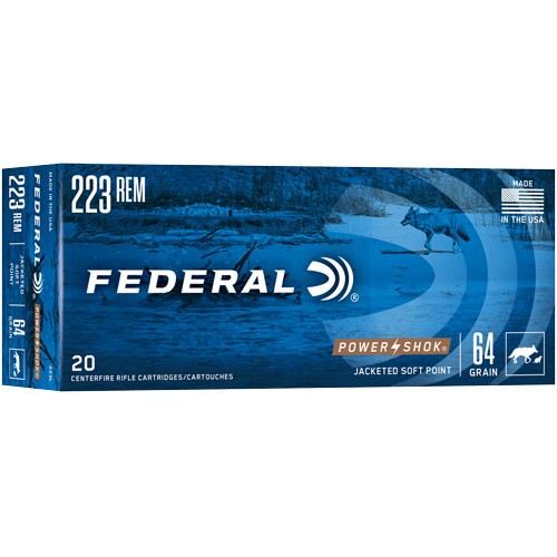 FEDERAL POWER-SHOK 223 REM