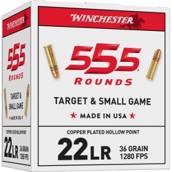 WINCHESTER 22LR 36GR PLATED HP
