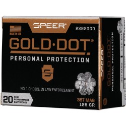 SPEER GOLD DOT 357 MAG 125GR
