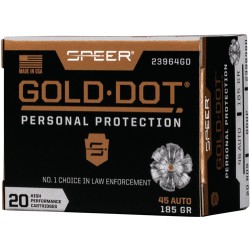 SPEER GOLD DOT 45 ACP
