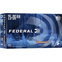 FEDERAL POWER-SHOK 25-06 REM