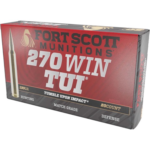 FORT SCOTT 270 WIN 130GR TUI