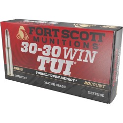 FORT SCOTT 30-30 WIN 130GR TUI