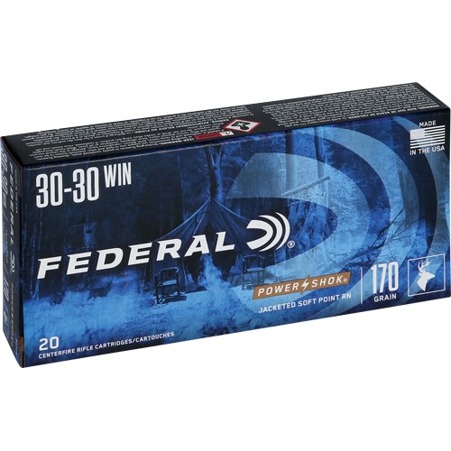 FEDERAL POWER-SHOK 30-30 WIN