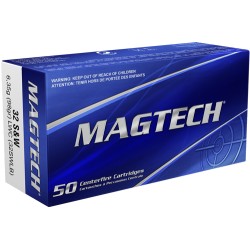 MAGTECH 32 S&W LONG 98GR LEAD