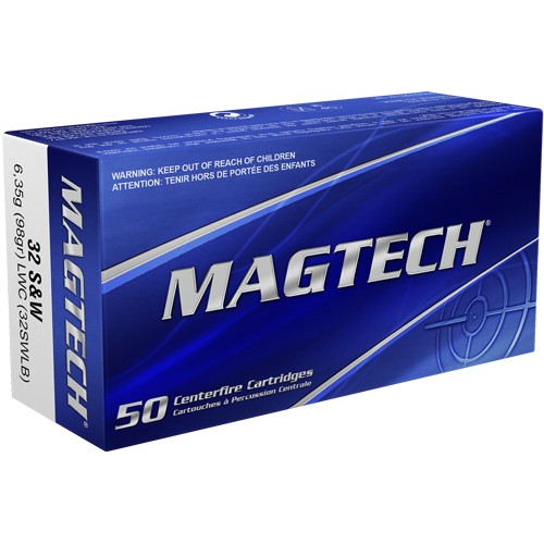 MAGTECH 32 S&W LONG 98GR LEAD