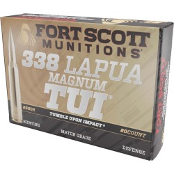 FORT SCOTT 338 LAPUA MAG 250GR