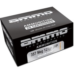AMMO INC 357 MAG 125GR JHP