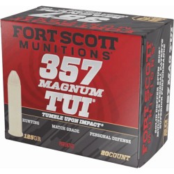 FORT SCOTT 357 MAG 125GR TUI