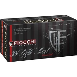 FIOCCHI 38 S&W SHORT 145GR FMJ