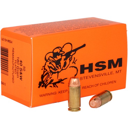 HSM REMANUFACTURED 40 SW 180GR
