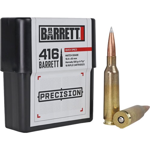 BARRETT 416 BARRETT AMMO 500GR